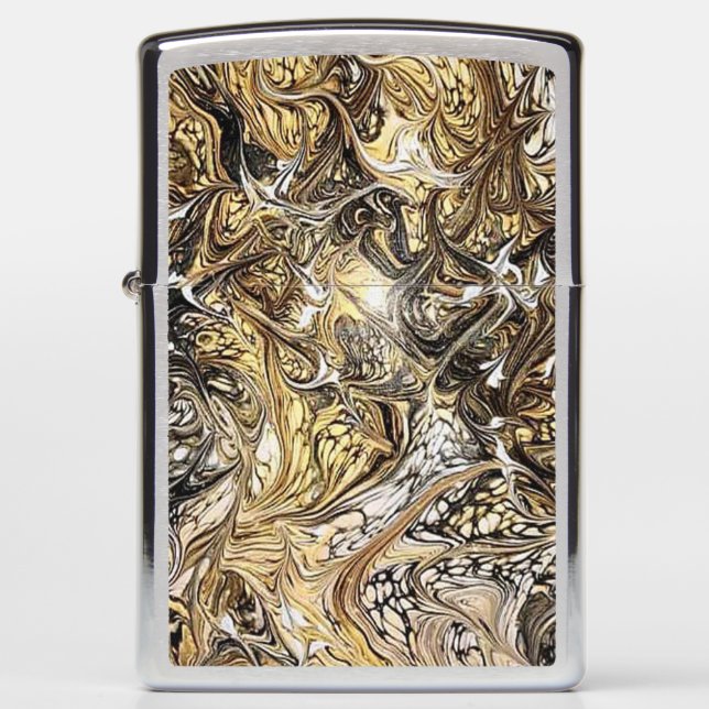 Metallic Tango Zippo Lighter (Front)