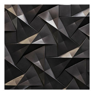 metallic texture poster