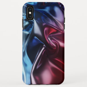 Metallic Wavy Cloth Design iPhone XS Max Case