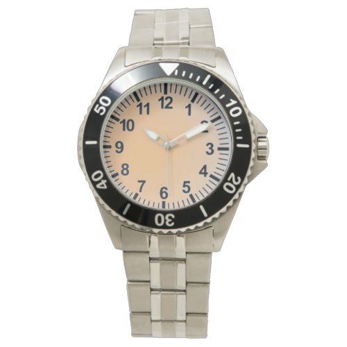 Metallic Wrist watch with colorful styling 