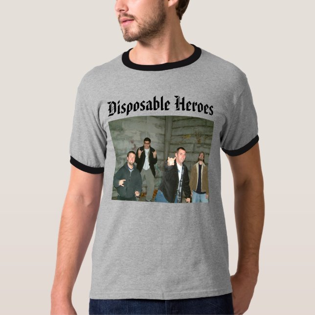 metallica2, Disposable Heroes T-Shirt (Front)