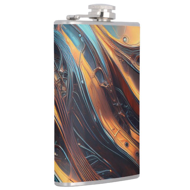 Metallica Pattern Flask (Right)