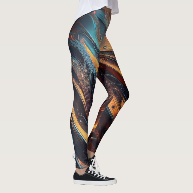 Metallica Pattern Leggings (Right)