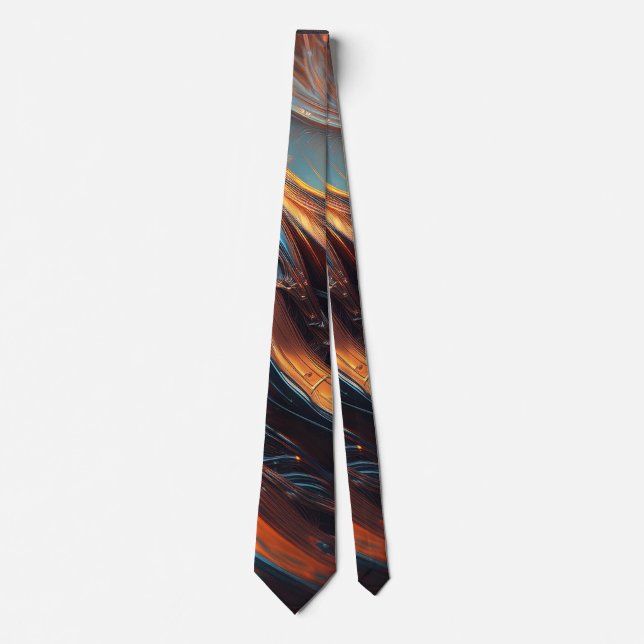 Metallica Pattern Neck Tie (Front)