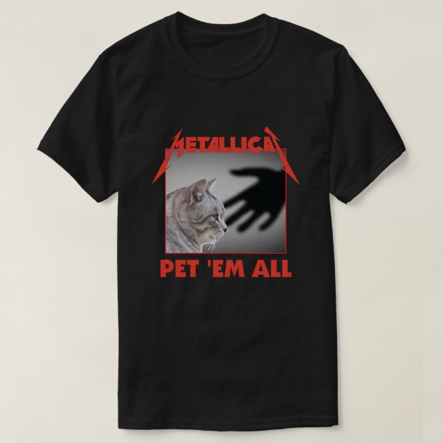 Metallicat T-Shirt (Design Front)