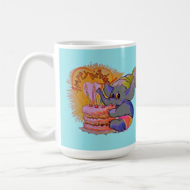 Metalphant Birthday Mug (GB) (Left)