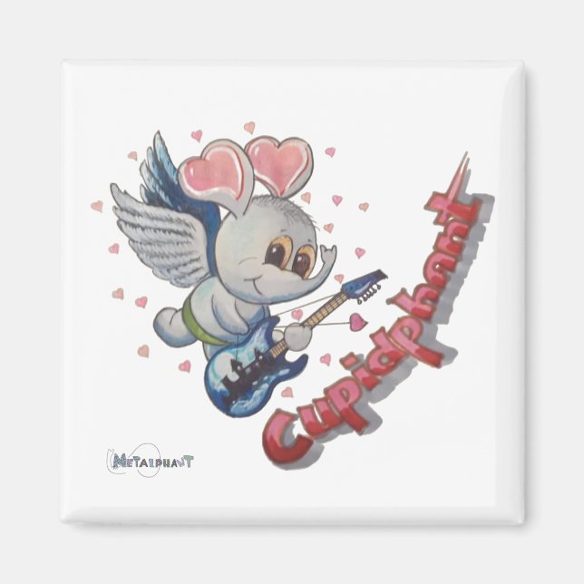 Metalphant Cupidphant Magnet (Front)