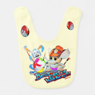Metalphant Easter Baby Bib