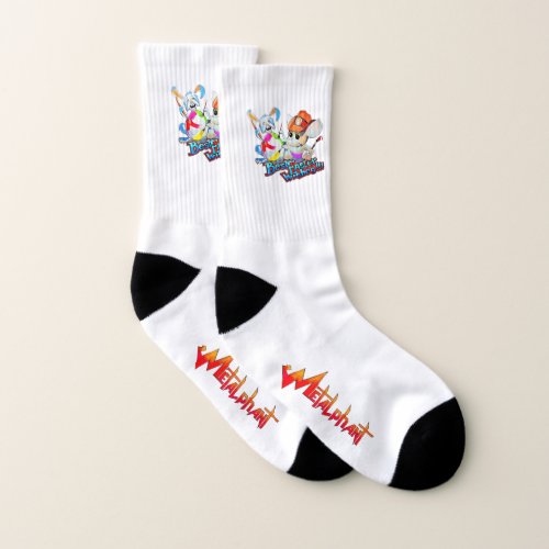 Metalphant Easter Socks