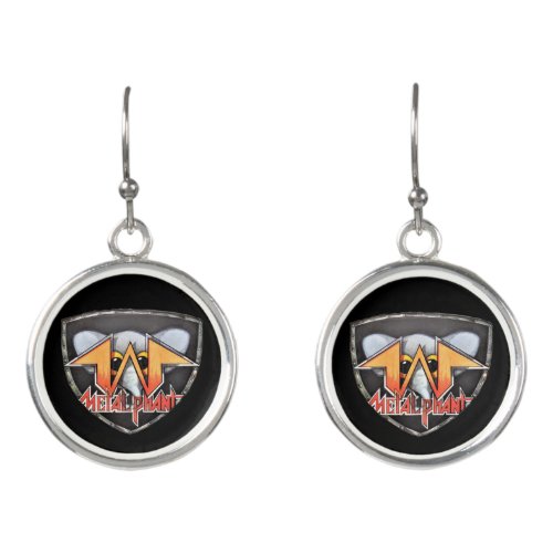 Metalphant Emblem Earrings