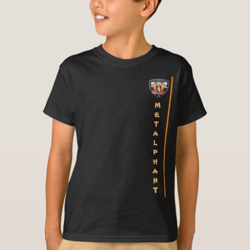 Metalphant Emblem Kids 2_sided T_shirt