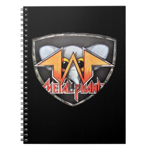 Metalphant Emblem Spiral Notebook _ small