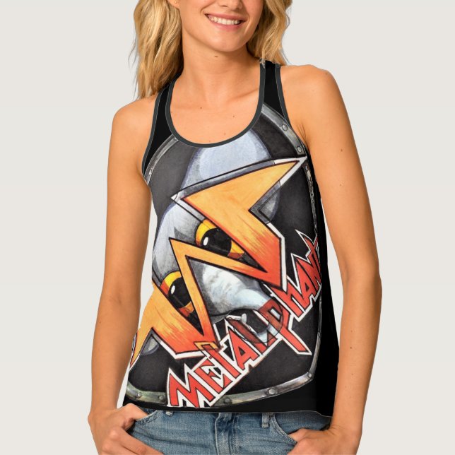Metalphant Emblem Women’s Racerback (large image) Tank Top (Front)