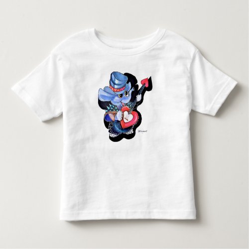 Metalphant Heart Guitar Toddler T_shirt