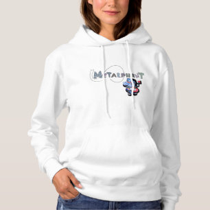 Metalphant Heart Guitar Women's Hoodie