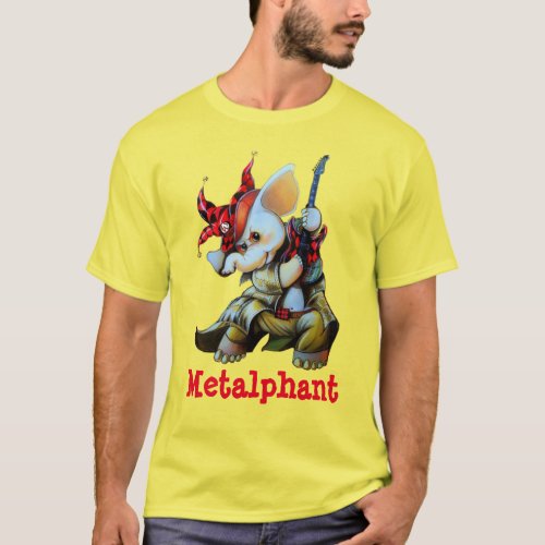 Metalphant Jester Adult T_Shirt