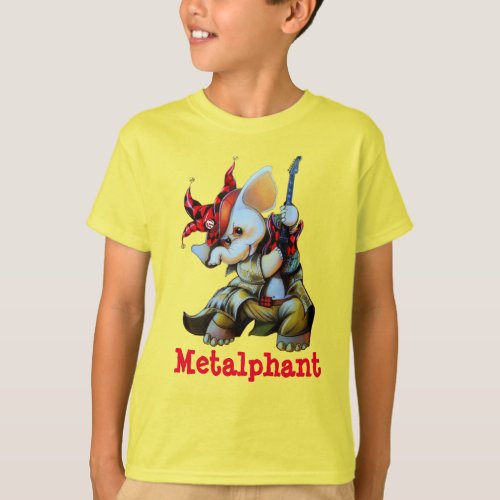 Metalphant Jester Kids T_Shirt