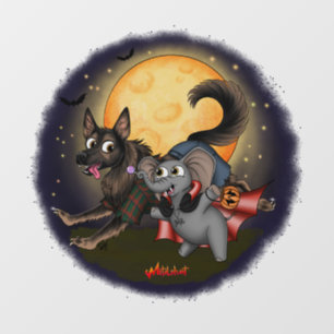 Metalphant Metalfriends Window Cling