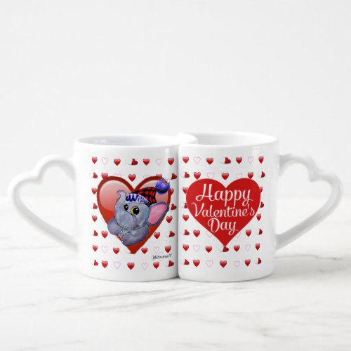 Metalphant Valentine Mug Set