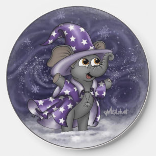 Metalphant Wilbur in Winter Wireless Charger