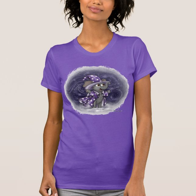 Metalphant Wilbur in Winter Women's Slim Fit T-Shirt (Front)