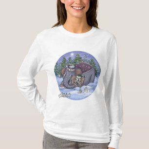 Metalphant Wilbur & Mom Women Long Sleeve T-Shirt