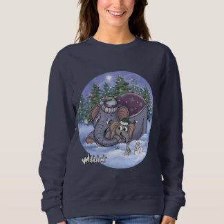 Metalphant Wilbur & Mom Women's Sweatshirt