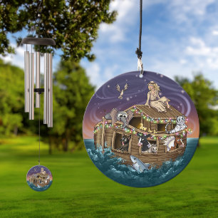 Metalphant Wilbur & Noah-ery's Ark Wind Chime Wind Chime