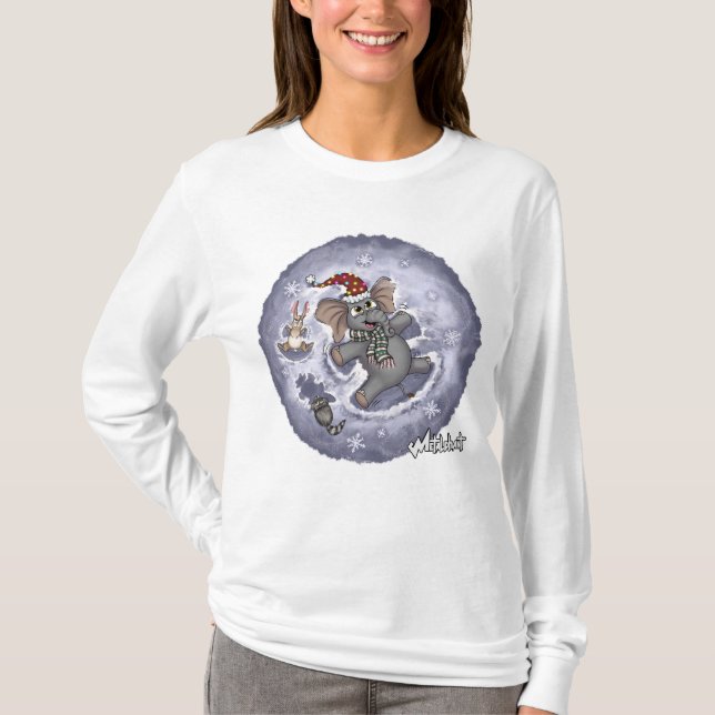 Metalphant Wilbur Snow Angels Women's Long Sleeve  T-Shirt (Front)