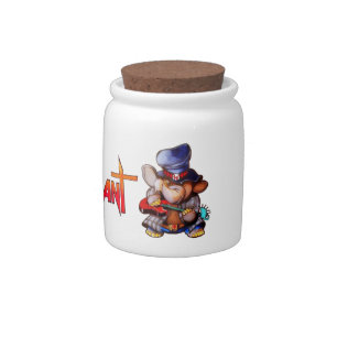 Metalphant with Guitar Candy Jar