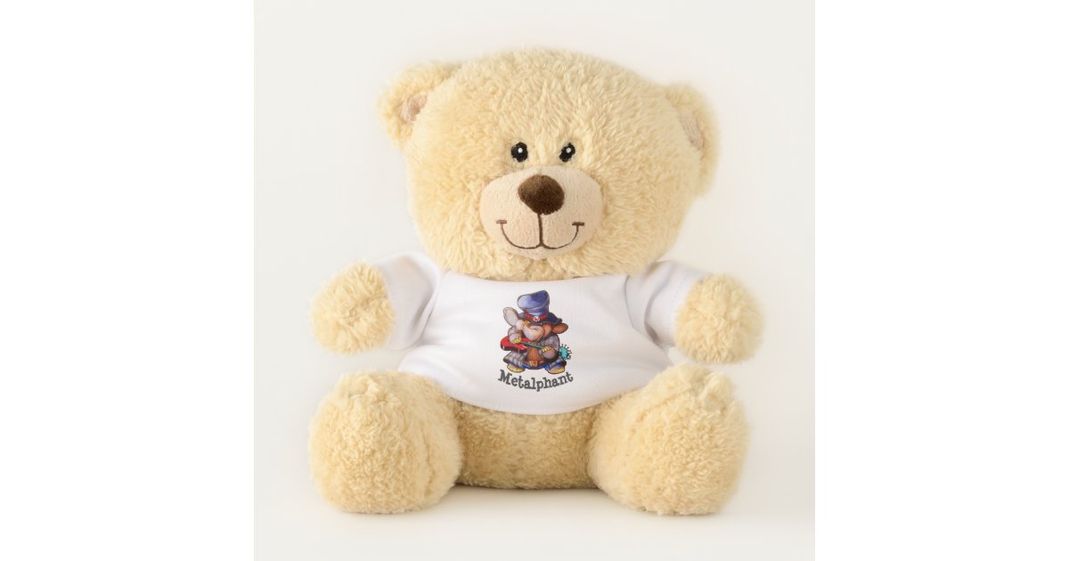 teddy bear with guitar