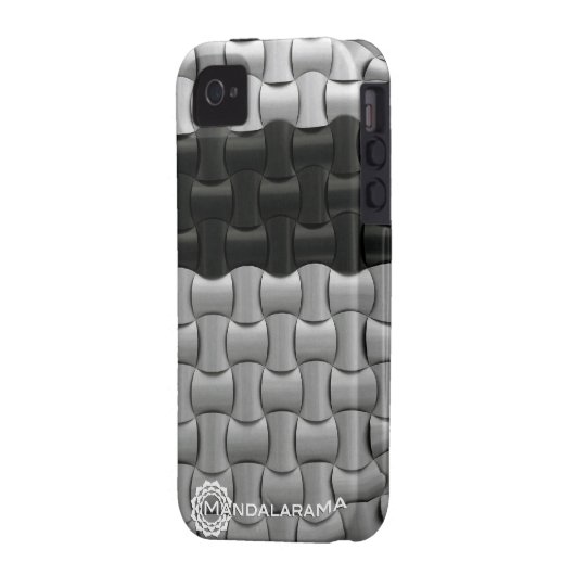 Metals - iPhone 4 Case - Mandalarama (Back Left)