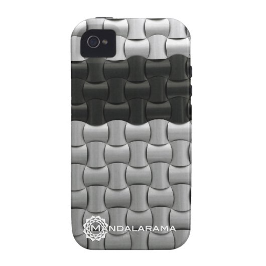 Metals - iPhone 4 Case - Mandalarama (Back)