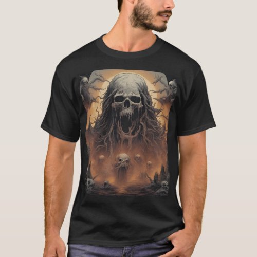 MetalThreads Unleash Your Inner Darkness with Dea T_Shirt