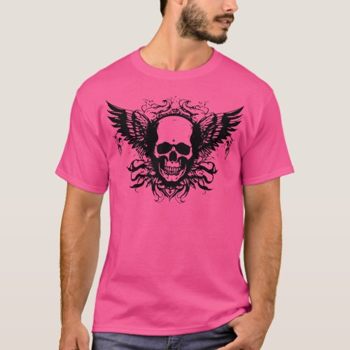 metalwith wings T_Shirt