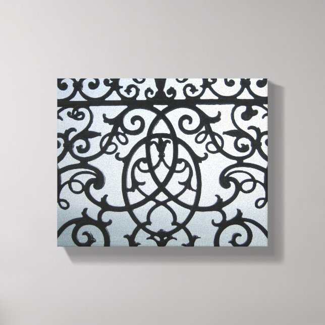 Metalwork Wrapped Canvas Print (Front)