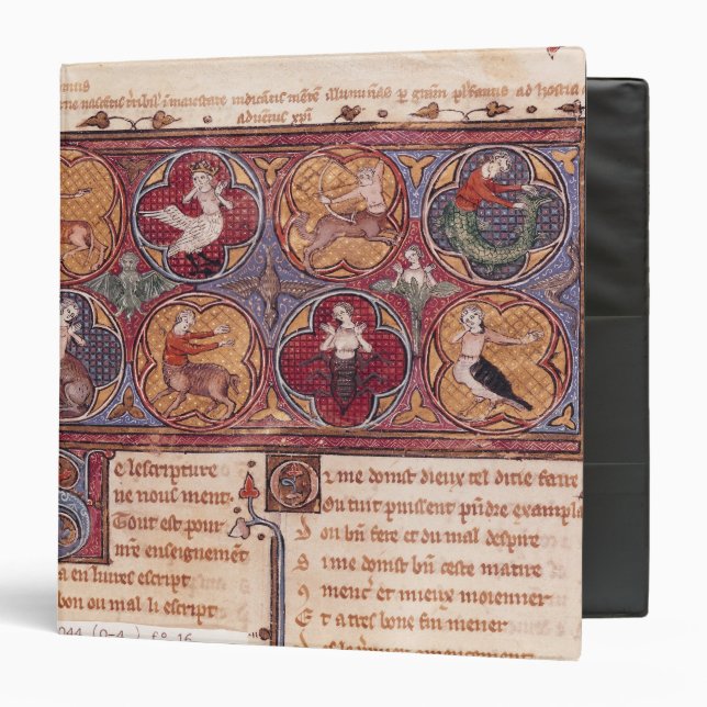 Metamorphoses, from Ovid Moralise Binder (Front/Inside)