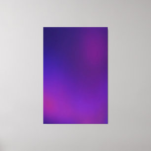Metamorphosis 1 Purple Blue Elegance Canvas Print