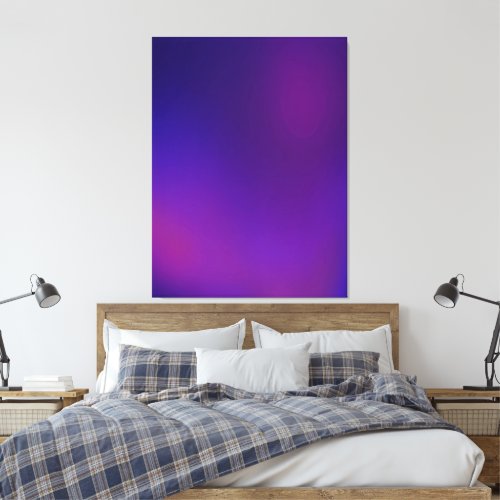 Metamorphosis 1  Purple Blue Elegance  Canvas Print