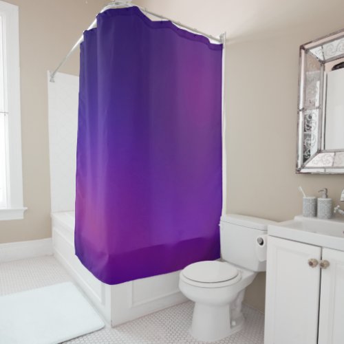 Metamorphosis 1 Purple Blue Elegance  Shower Curtain