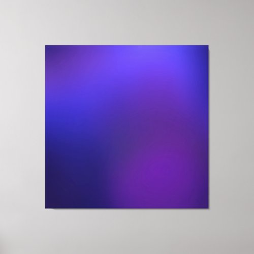 Metamorphosis 2 Purple Blue Elegance  Canvas Print