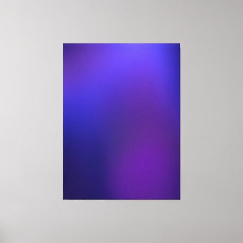 Metamorphosis 2 Purple Blue Elegance  Canvas Print