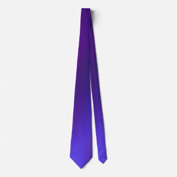Metamorphosis 2 Purple Blue Elegance  Neck Tie by DesignByLang at Zazzle