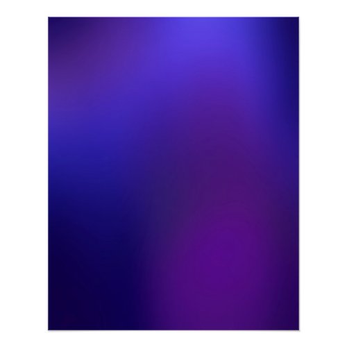 Metamorphosis 2 Purple Blue Elegance  Poster