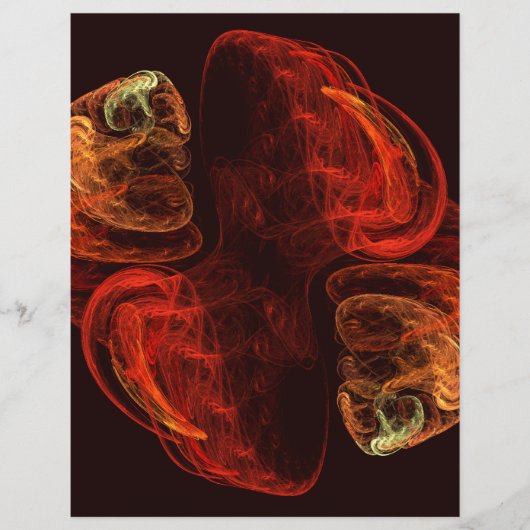 Metamorphosis Abstract Art Letterhead (Front)