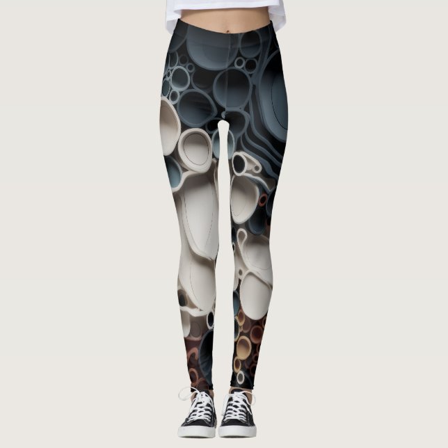 Metamorphosis Circles Leggings (Front)