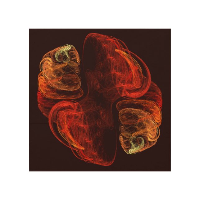 Metamorphosis Energy Modern Abstract Fractal Art (Front)