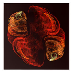 Metamorphosis Energy Modern Abstract Fractal Art