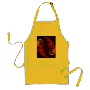 Metamorphosis Energy Modern Abstract Fractal Art Adult Apron