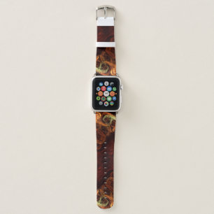Metamorphosis Energy Modern Abstract Fractal Art Apple Watch Band